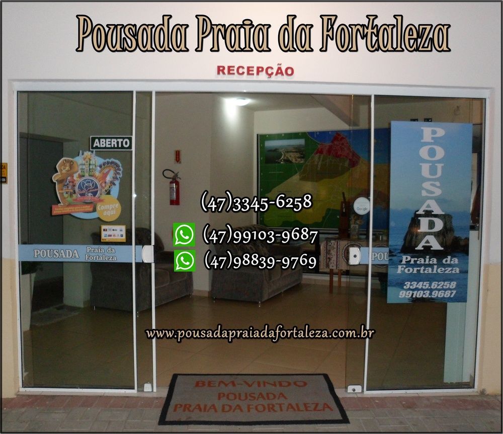 Pousada Praia Da Fortaleza 450 Metros Do Parque Beto Carrero Com Cafe Da Manha Penha  Eksteriør billede